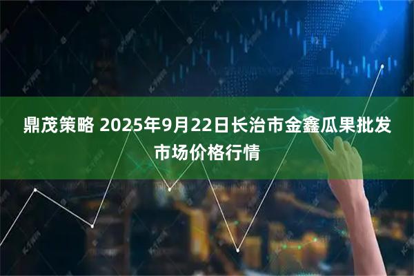 鼎茂策略 2025年9月22日长治市金鑫瓜果批发市场价格行情