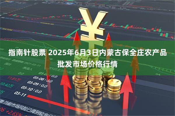 指南针股票 2025年6月3日内蒙古保全庄农产品批发市场价格行情